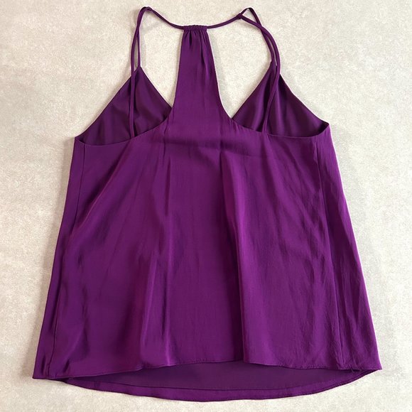 RARE Alice + Olivia Stretch Silk Double-Strap Camisole - Picture 4 of 7